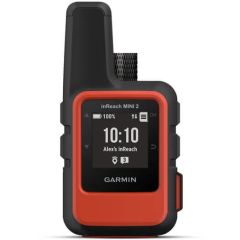 Garmin inReach Mini 2 Satellite Communicator with GPS, Flame Red