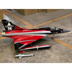 1.95m Mirage Turbine Jet PNP with Retracts, Lights and Servos, Red/Black