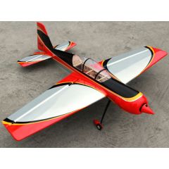 Replacement Rudder for 37.5% Pilot-RC YAK 54, -03 Red/Black/Silver