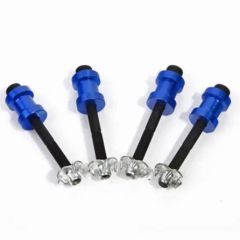 17mm Blue Anodized Engine Standoffs with M5 Bolts