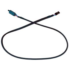 Maxi-Cable 24" HD Servo Extension with Braided PET Sleeve, 20 AWG