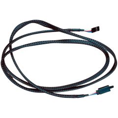 Maxi-Cable 48" HD Servo Extension with Braided PET Sleeve, 20 AWG