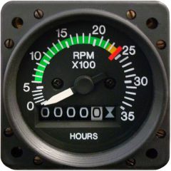 2 1/4" Diamond Mechanical Tachometer by Superior Labs