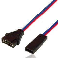 PowerBox Adapter Lead, 3.93" (10cm) Length, Multiplex Male to JR Female Connector