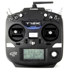 12K T-FHSS 14-Channel Aircraft (Ratchet Throttle) Radio with R3008SB Receiver