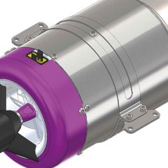 Turbine mounting clamp, for JetCat P130-RX Turbine Engines