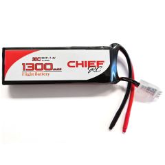 1300mAh 2S1P 7.4V 30C LiPo Battery, Bare Wire, with Balancer