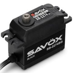 SB-2274SG BE High Voltage Brushless, Black Edition, Steel Gear Digital Servo