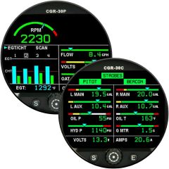CGR-30P & CGR-30C Primary 4-Cylinder Engine Monitor Combo