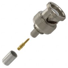 AMP BNC Connector, Male Crimp On, for RG58