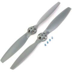 Blade 350 QX Propellers, CW & CCW Rotation, Gray