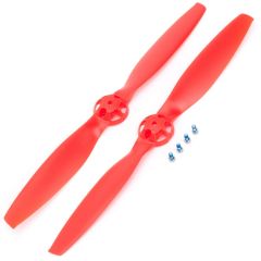 Blade 350 QX Propellers, CW & CCW Rotation, Red