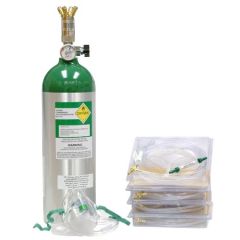 Oxygen System, 22 cubic feet, 5 1/4" x 19"