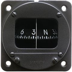 2 1/4" Unlit Magnetic Compass, Panel Mount