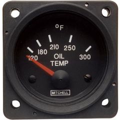 Oil Temperature Gauge, 2 1/4" 300 degree F Oil PMA