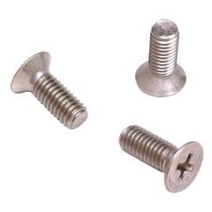 MS24693C Phillips 100° Countersink Head Stainless Machine Screw 10-32 x 3/8, 25 pack
