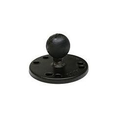 Round Mounting Base, 2 1/4" dia with 1" ball