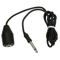 Straight Monaural Headphone Extension Cable, 5ft