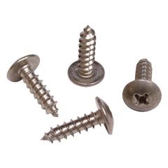 Phillips Truss Head Type "A" Pointed Stainless Sheet Metal Screw, 6x1/4, 25 pack