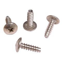 Phillips Truss Head Type "B" Blunt Stainless Sheet Metal Screw, No. 8