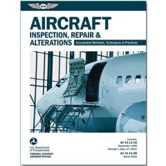 Aircraft Inspection, Repair & Alterations FAA Advisory Book