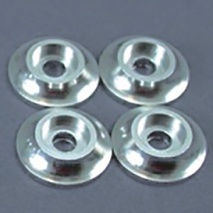 ACC214 4mm Aluminum Washer, .63"OD, 8 pack
