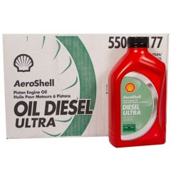 Aeroshell Diesel Ultra Engine Oil, 12 Liters per Case