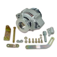 Alternator Kit, 70A, 12V, Belt Drive, with Mounting Hardware, FAA-PMA, + $200 Core (Applied in Cart)
