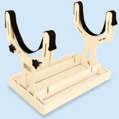 RC Airplane Stands Benchtop Stand with Tray, 24" Rails