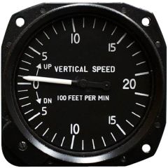 2 1/4" VSI (Vertical Speed Indicator), 0-2000 fpm, non-TSO