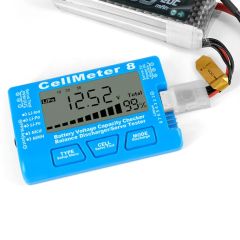 CellMeter 8 Digital Servo / Battery Voltage Tester, for LiPo, Life, Li-lon, NiMH, Nicd Cells