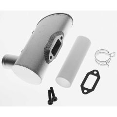 DLE 120 Replacement Muffler, Right Side 2-Hole