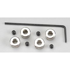 1/8" Wheel Collars - 4 pack