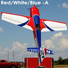 Replacement Stab Set for 24% Pilot-RC Edge 540, -A Red/White/Blue