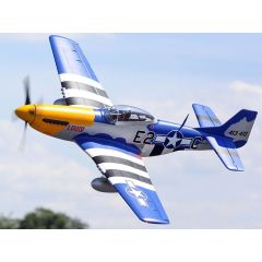 P-51D Mustang 1.5m BNF Basic, with Smart, AS3X and SAFE