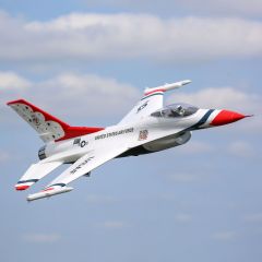 F-16 Thunderbirds 70mm EDF Jet BNF Basic, with AS3X & SAFE Select