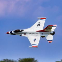 F-16 Thunderbirds 80mm EDF BNF Basic, with AS3X and SAFE Select