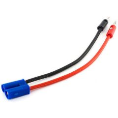 EC5 Receiver Charge Lead with 6" Wire & Jacks, 12 AWG