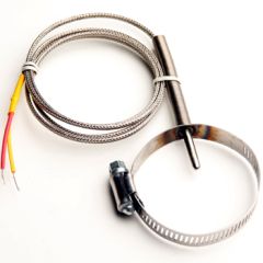 Type-K EGT Thermocouple, Clamp Type, Up to 1.5", Experimental