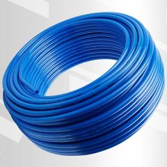 Blue Poly Tubing, 3mm, Sold Per Foot, by Festo