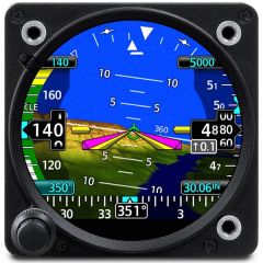 GI 275 ADI 3-1/8” Glass Flight Instrument