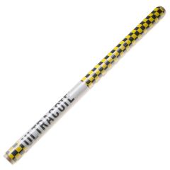 1/2" Square Yellow & Black UltraCote Covering, 78" Roll