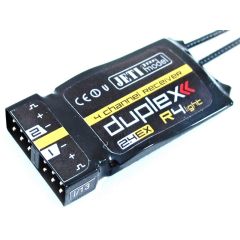 Jeti USA Duplex EX R4L 2.4GHz Full/Aux Receiver with Telemetry