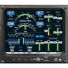 Engine Data Monitor 960 System, 4 Cylinder Complete Primary Package, L/R 2 Tank, TSO/STC