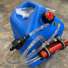 Blue Kerosene Tank, with DLE Electric Pump, 5 Gallon