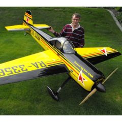 37% YAK 55M Race SC Scheme Yellow/Black ARF