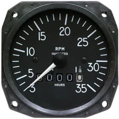 3 1/8" Recording Tachometer, 2300 RPM Cruise