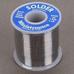 Miniatronics Rosin Core Solder 60/40, 1 lb