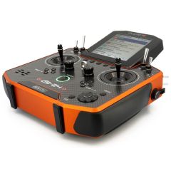 Jeti USA Duplex DS-24 II 2.4GHz/900MHz Transmitter with Case, Carbon Orange