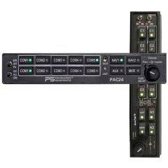 PAC24 Audio Panel, with Intellivox Intercom